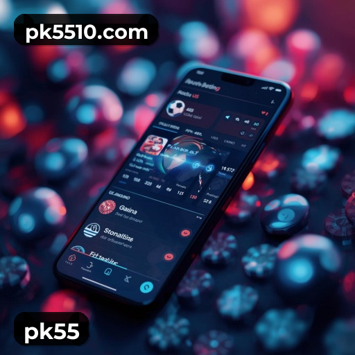 Interface do Aplicativo pk55 - Design Premium e Intuitivo